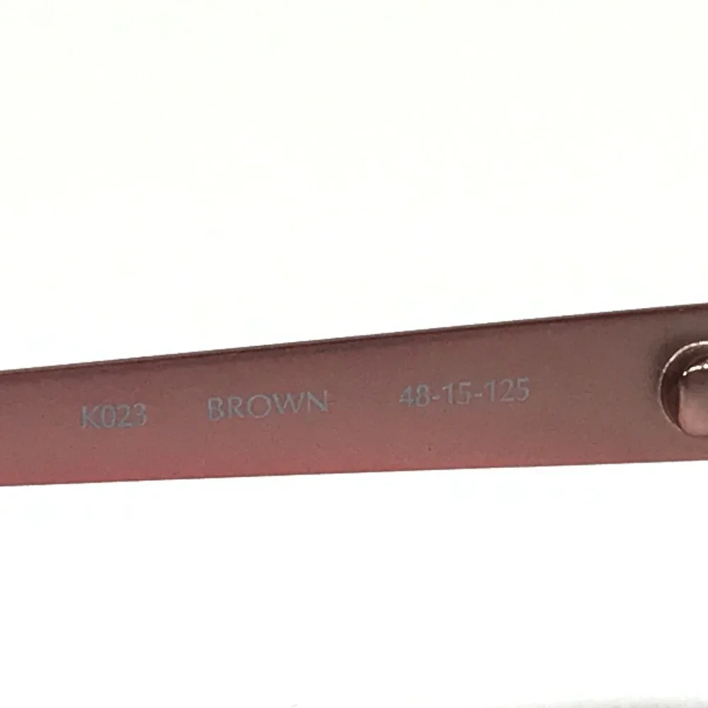 Converse Eyeglasses Frames K023 BROWN Rectangular Cat Eye Full Rim 48-15-125